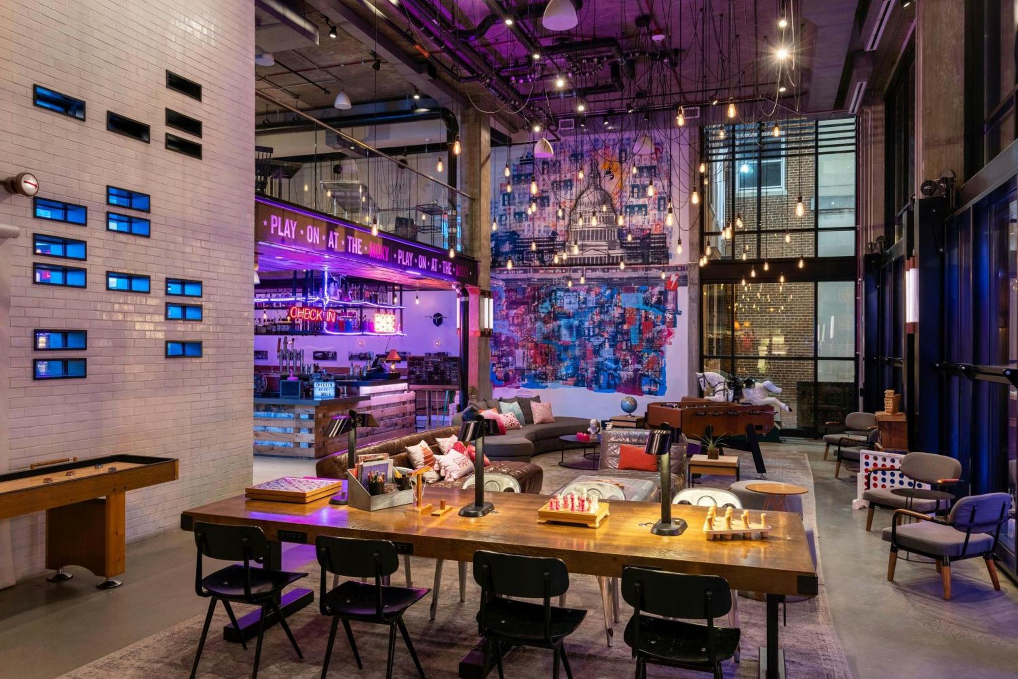 Moxy Washington, Dc Downtown Otel Dış mekan fotoğraf